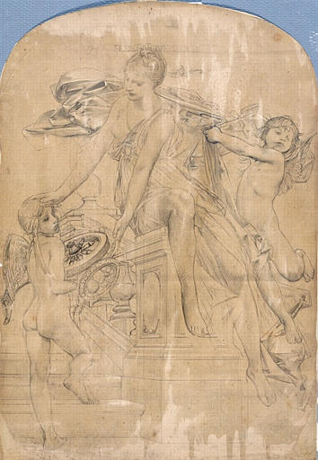 La Fortune (pour l'hôtel Gouin), Luc Olivier Merson, 1er quart 20e siècle