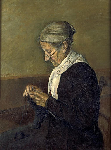 L'aïeule lorraine, Charles Milcendeau, 1914