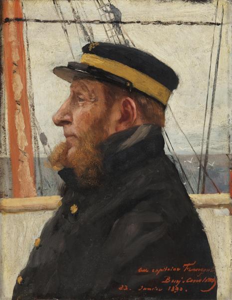 Portrait du Capitaine Frangeul, Benjamin-Constant, 1890