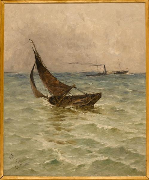 Barque de pêche, à Trouville_0