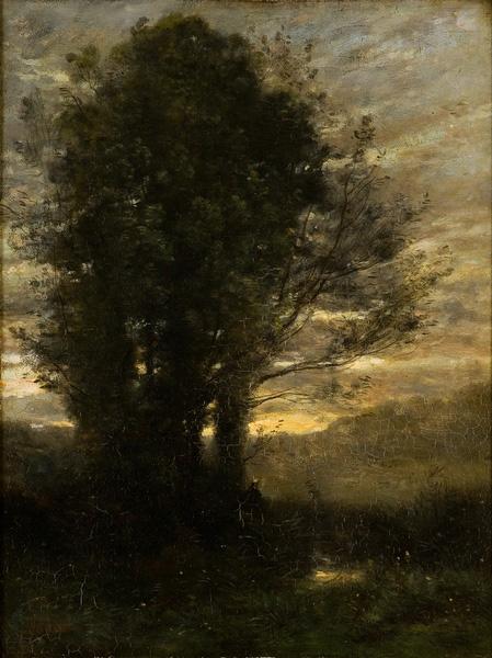 Soleil couchant après la pluie ; Effets de lune dans les marais. (Catalogue Robaut, n°1801) (Ancien titre)_0