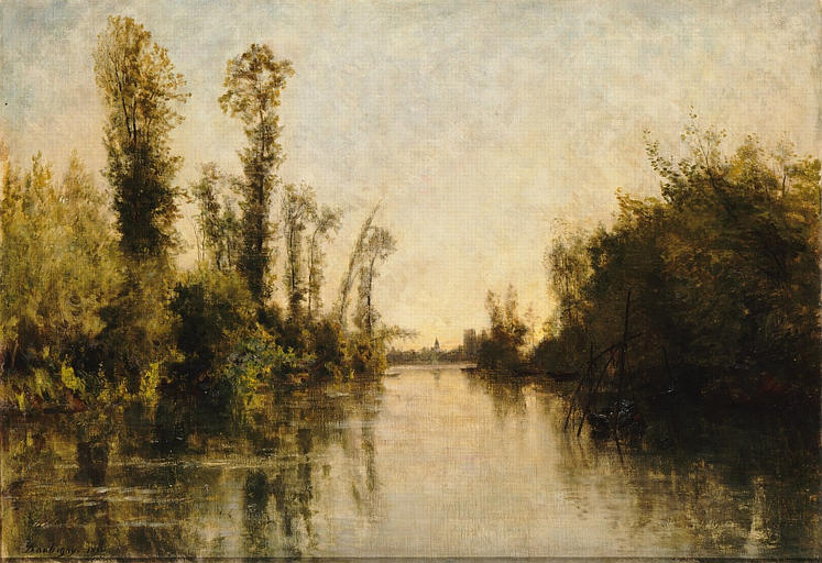 Vue prise sur les bords de la Seine_0