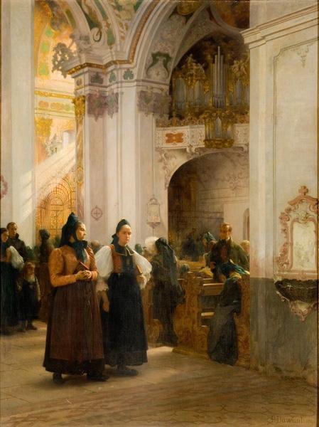 Fin de messe ; Einsieldeln_0