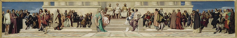 L'Hémicycle de l'Ecole des Beaux Arts de Paris, Hippolyte Delaroche, 1836