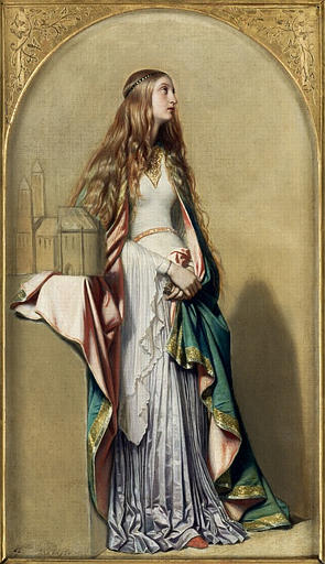 L'Art gothique ou le Moyen-Age, Hippolyte Delaroche, 3e quart 19e siècle