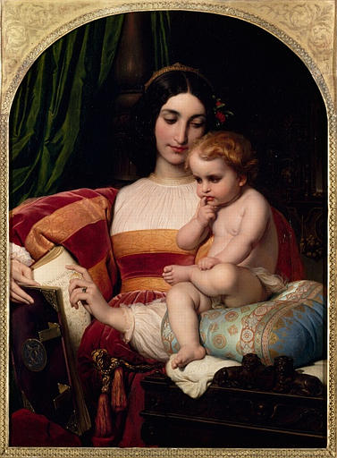L'enfance de Pic de la Mirandole, Hippolyte Delaroche, 1842