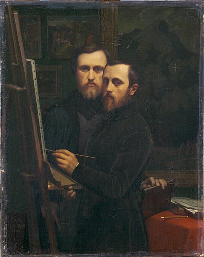 Portraits d'Hippolyte et de Paul Flandrin_0