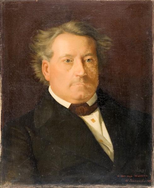 Portrait de M. Marson, Auguste Toulmouche, 1852