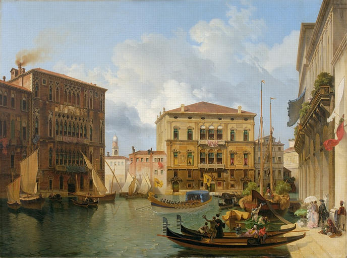 Entrée de l'Empereur d'Autriche à Venise_0