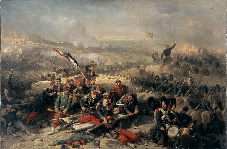 La Courtine de Malakoff ; 8 septembre 1855 (Campagne de Crimée)_0