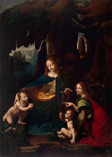 La Vierge aux rochers_0