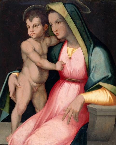 La Vierge et l'enfant_0