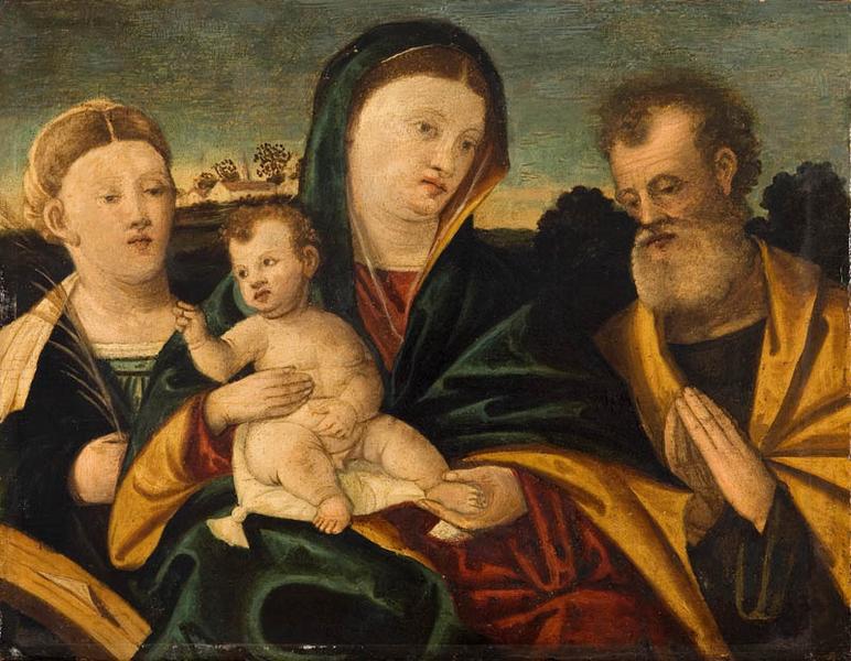 Le mariage mystique de sainte Catherine_0