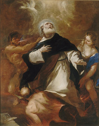 Saint Dominique s'élevant au-dessus des passions humaines_0