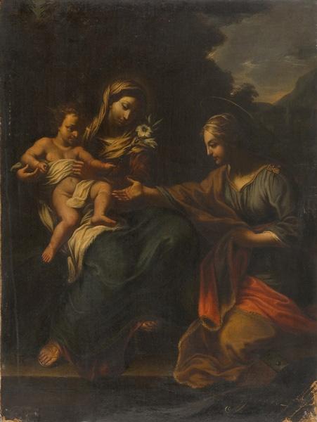 La Madone à l'Enfant avec sainte Martine_0