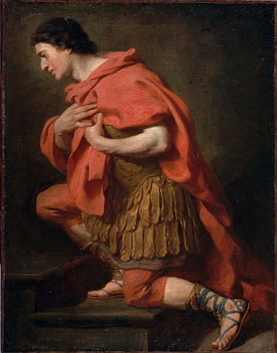 Théodose s'agenouillant_0
