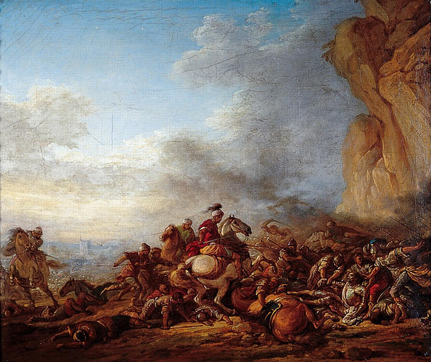 Une bataille entre musulmans et chrétiens_0