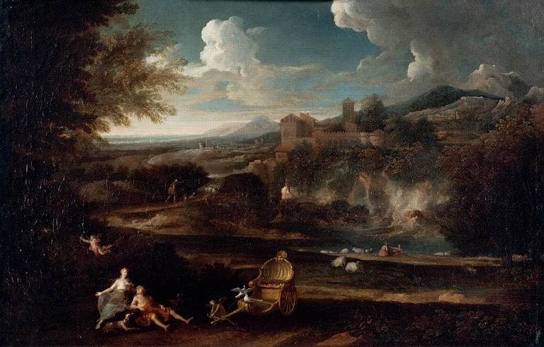 Vénus et Adonis, Gabriel Allegrain, 2e quart 18e siècle