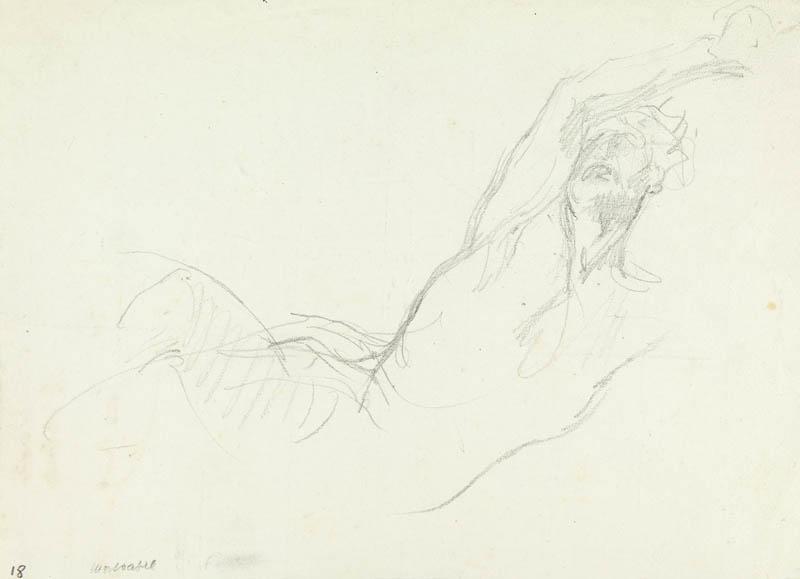 Mort d'Abel, Jules Elie Delaunay, 4e quart 19e siècle