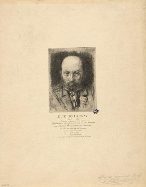 E.Delaunay (avec la lettre), Jules Elie Delaunay, 4e quart 19e siècle