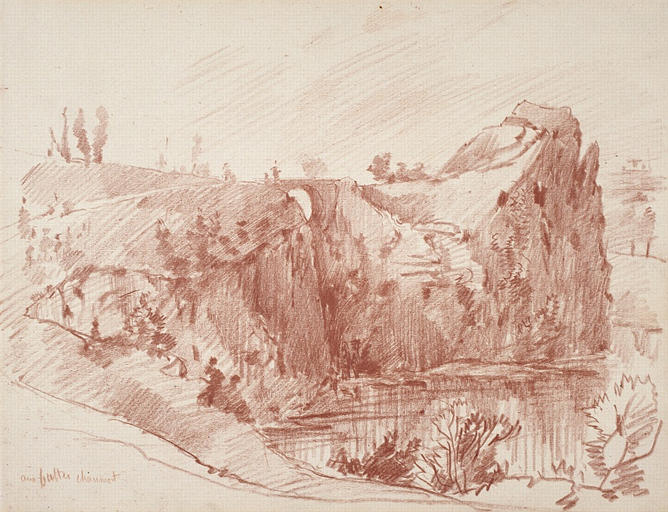 Jardin des Buttes-Chaumont, Olivier de Wismes, 4e quart 19e siècle