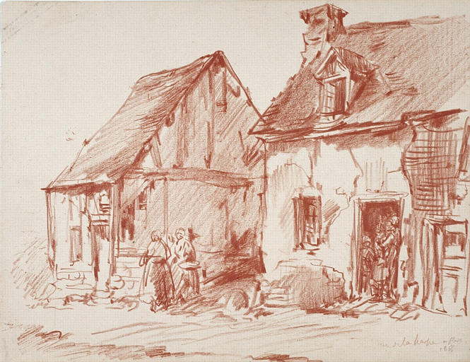Rue de la Harpe à Flers, Olivier de Wismes, 4e quart 19e siècle