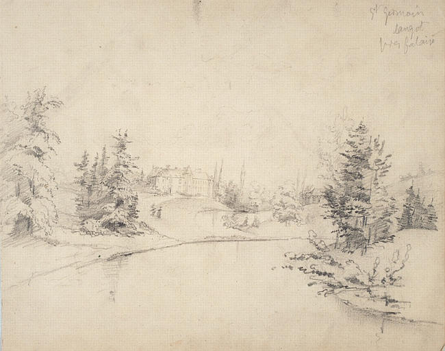 Château Saint-Germain-Langot près Falaise, Olivier de Wismes, 4e quart 19e siècle