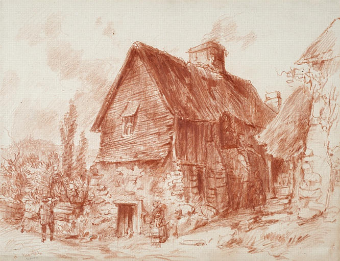 Ferme à Mortain, Olivier de Wismes, 4e quart 19e siècle