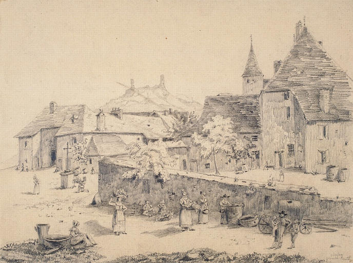 Village d'Oizelay (Franche-Comté), Olivier de Wismes, 4e quart 19e siècle