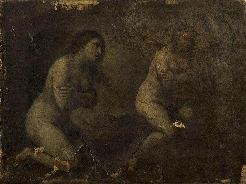 Etude de deux femmes nues_0