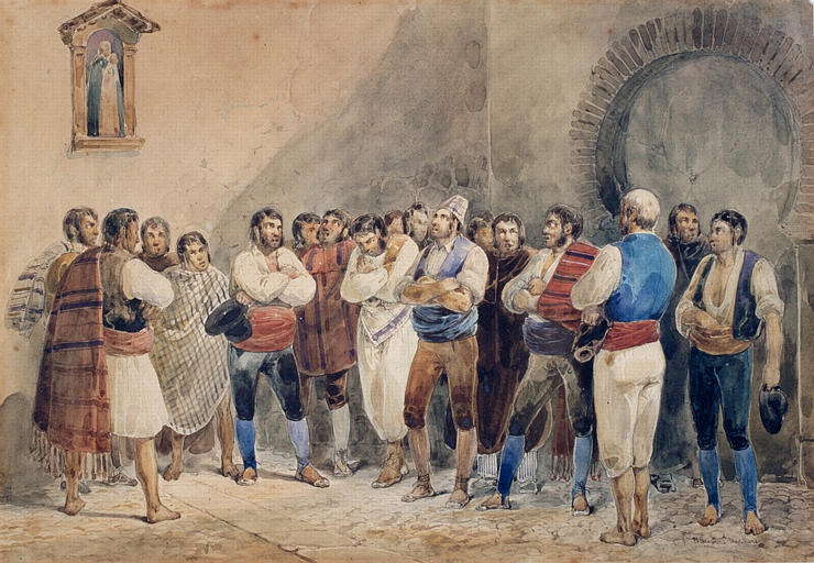 Le Salve Regina des prisonniers dans une prison de Madrid_0