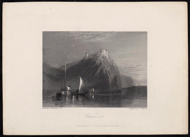 Clairmont, Joseph Mallord William Turner, 19e siècle