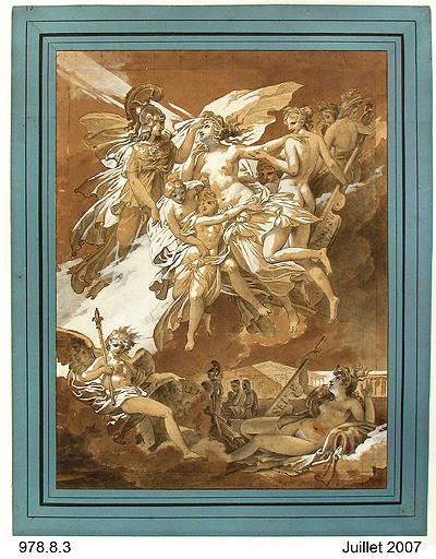 Les nymphes de Parthénope, Charles Meynier, 1827