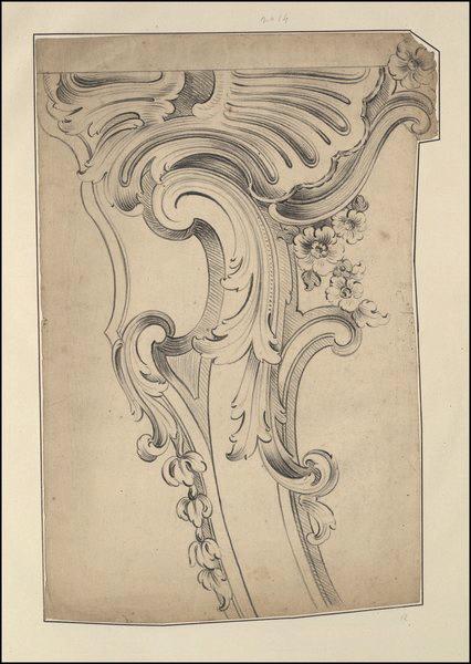 Ornement, Romain Girard, 4e quart 18e siècle, 1er quart 19e siècle