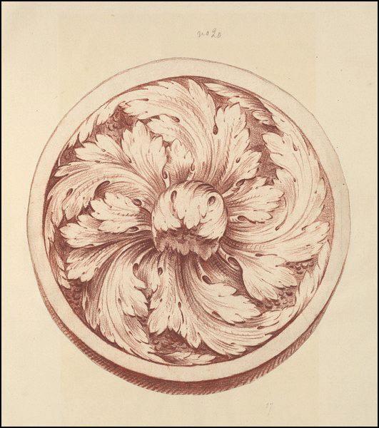 Ornement, Romain Girard, 4e quart 18e siècle, 1er quart 19e siècle