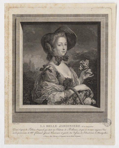 La belle jardinière 'Madame de Pompadour'_0