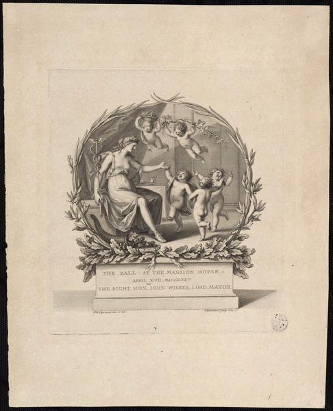 Bal donné à Mansion House le 17 avril 1775, Giovanni Battista Cipriani, 1775