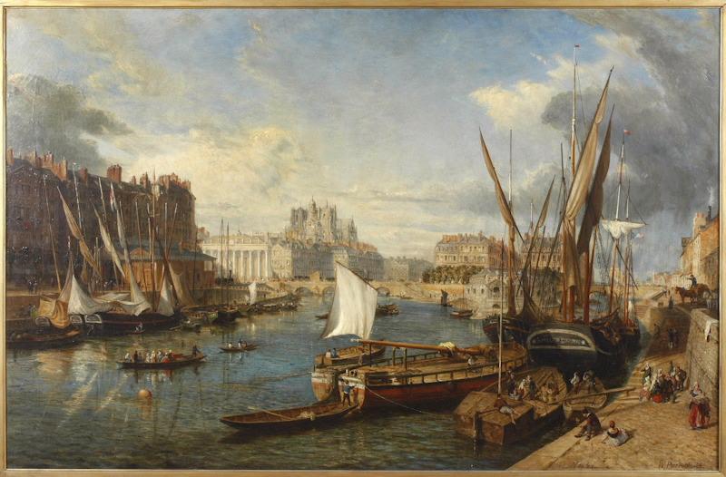 Nantes : vue des quais de la Loire_1