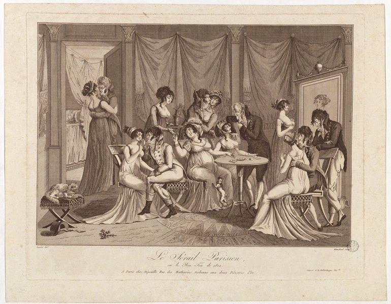 Le sérail parisien, Thomas Charles Naudet, 4e quart 18e siècle, 1ère moitié 19e siècle
