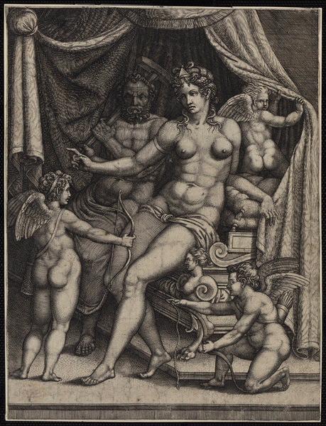 Vénus et Vulcain, Perino Del Vaga, 2e moitié 16e siècle