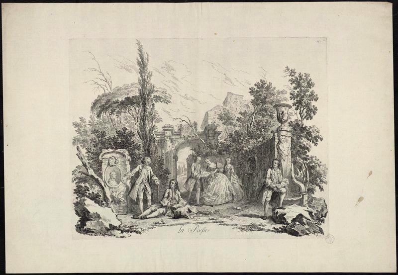 La poésie, Jacopo Amigoni, 1ère moitié 18e siècle