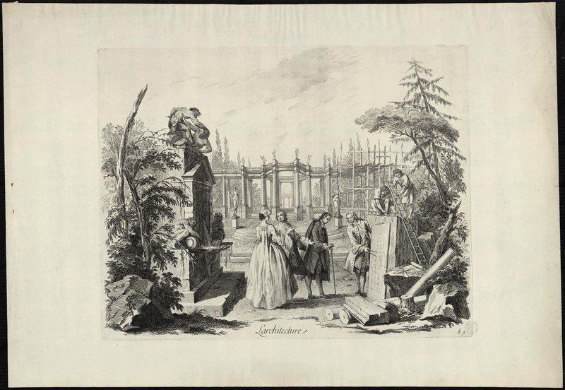 L'architecture, Jacopo Amigoni, 1ère moitié 18e siècle