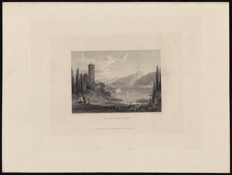 Bellagio Lagio di como, Henry Gastineau, 1832 /04