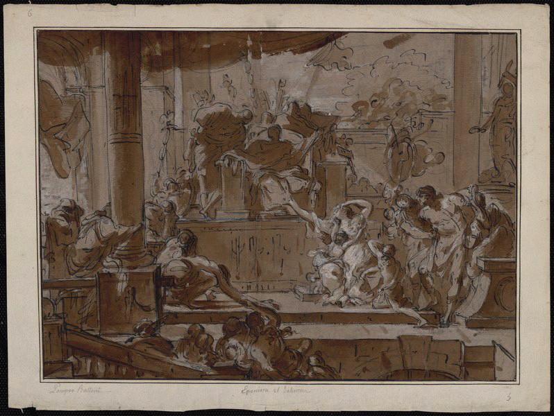Eponine et Sabinus, Pompeo Batoni, 1er quart 19e siècle