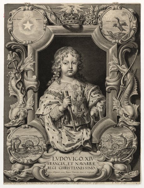 LVDOVICO XIV : / FRANCIAE, ET NAVARRAE / REGI CHRISTIANISSIMO., Justus Van Egmont, 1643