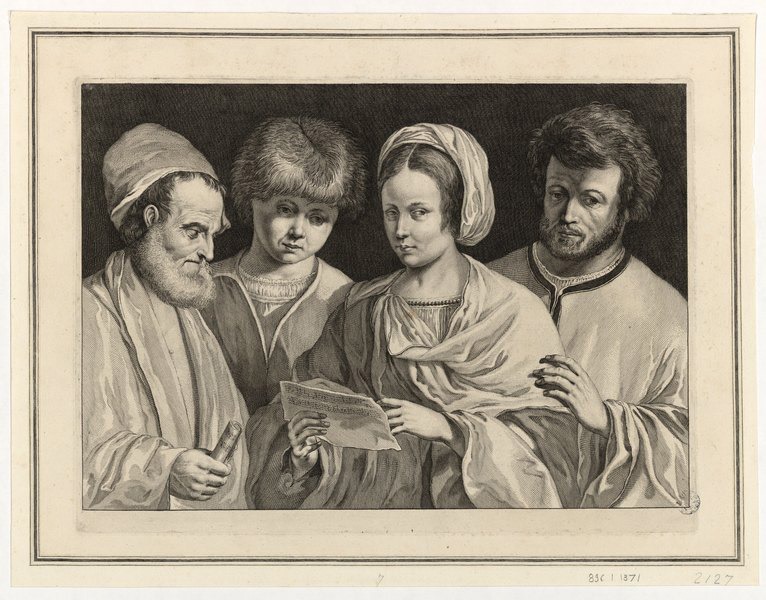 Le concert, Giorgione, 2e moitié 17e siècle