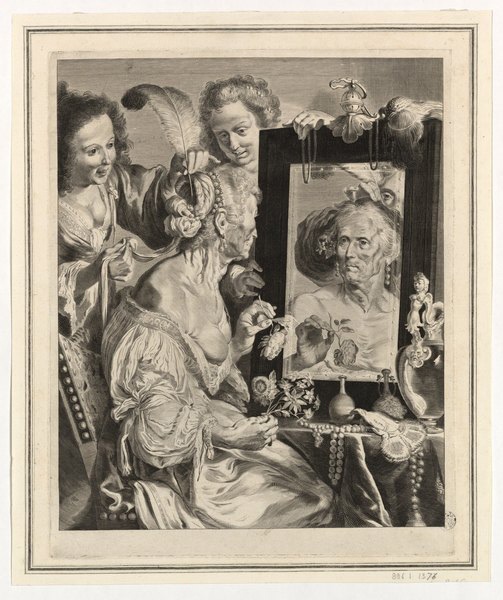 La vieille courtisane à la toilette, Johann Liss