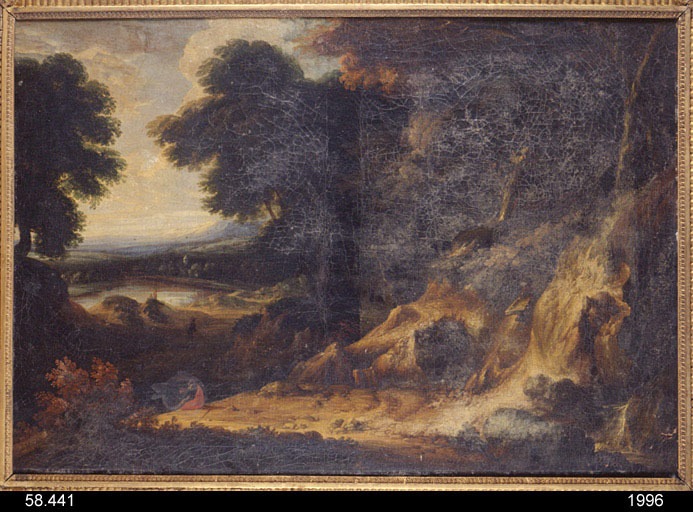 Paysage avec cascade, Jacques d' Arthois, 1660-1680