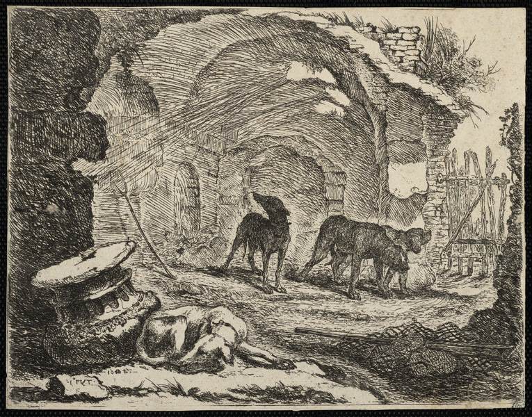 Les chiens, Jan Fyt, 1642