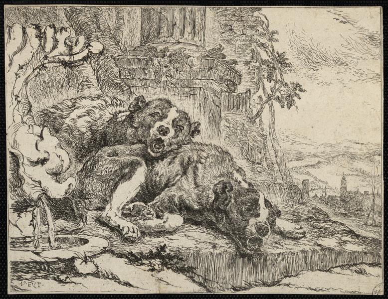 Les chiens, Jan Fyt, 1642